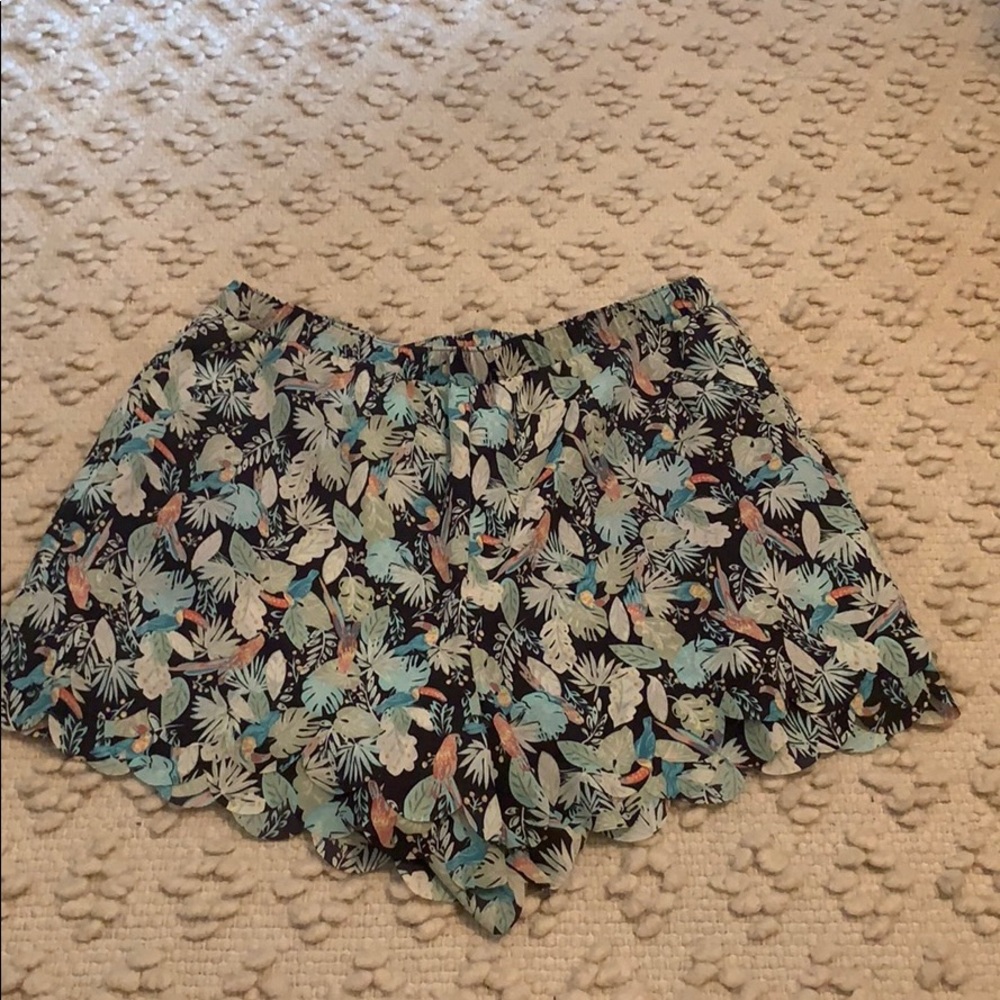 Tropical Print boutique shorts